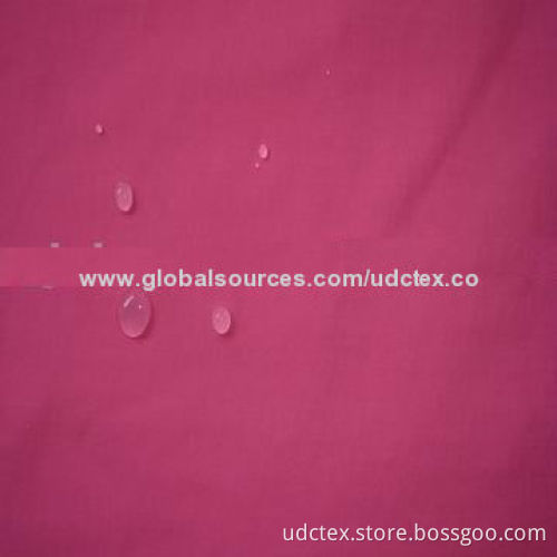 190T Polyester Taffeta Fabric with PVC Coating, Water-resistant, Various Coatings are Available